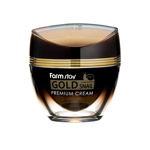 Крем с экстрактом золота и улиточным муцином FarmStay Gold Snail Premium Cream