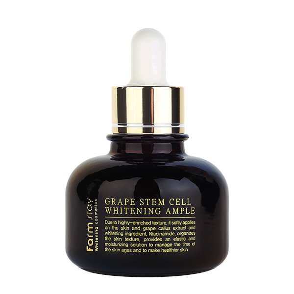 Ампульная сыворотка с фито-стволовыми клетками винограда FarmStay Grape Stem Cell Brightening Ampoule