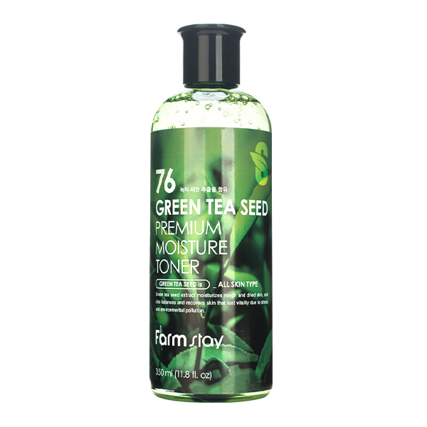 Тонер с зелёным чаем  FarmStay Green Tea Seed Premium Moisture Toner