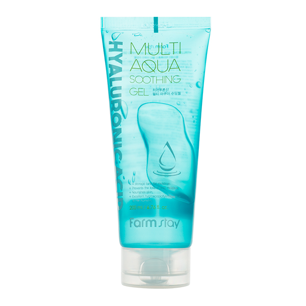 Универсальный увлажняющий гель с гиалуроновой кислотой  FarmStay Hyaluronic Acid Multi Aqua Soothing Gel