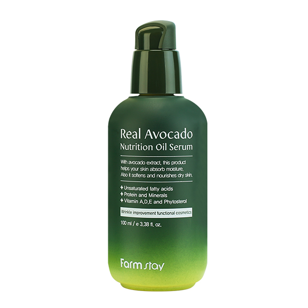 Питательная сыворотка с маслом авокадо  FarmStay Real Avocado Nutrition Oil Serum