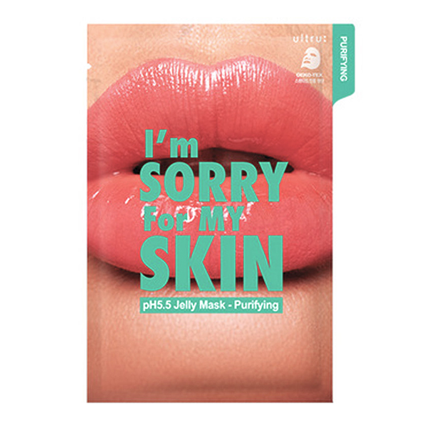 Очищающая тканевая маска с нейтральным pH I’m Sorry For My Skin pH5.5 Jelly Mask-Purifying (Lips)