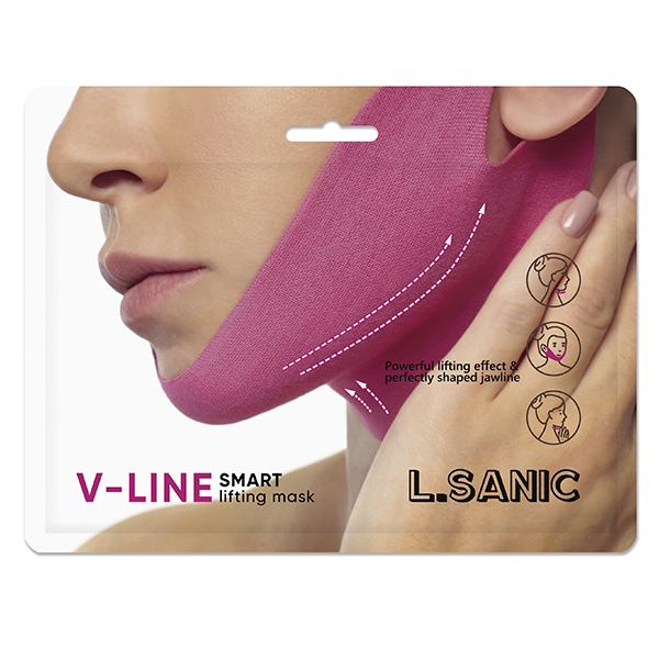 Маска для подтяжки овала лица  L.SANIC V-Line Smart Lifting Mask