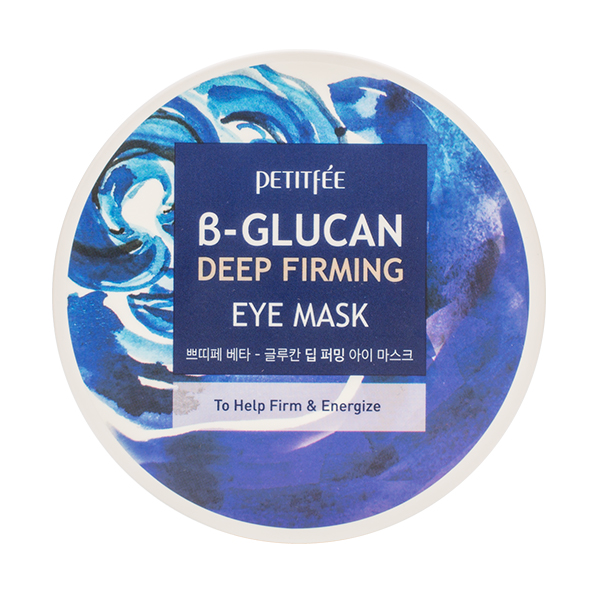Патчи для глаз от тёмных кругов Petitfee B-Glucan Deep Firming Eye Mask