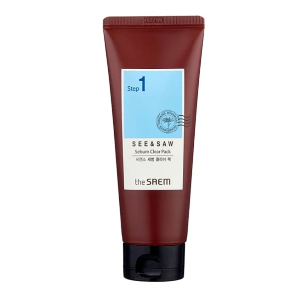 Очищающая маска-пленка для сужения пор&nbsp; The Saem See & Saw Sebum Clear Pack