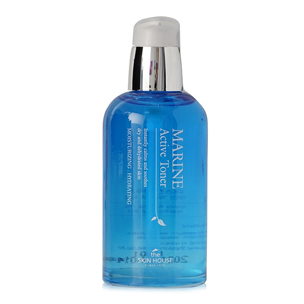 Увлажняющий тонер с гиалуроновой кислотой и керамидами  The Skin House Marine Active Toner