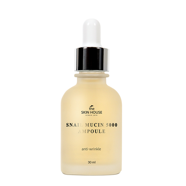 Ампульная сыворотка с муцином улитки The Skin House Snail Mucin 5000 Ampoule