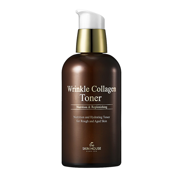 Укрепляющий тонер с коллагеном  The Skin House Wrinkle Collagen Toner