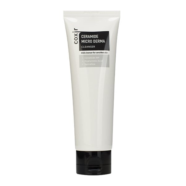 Пенка для умывания с керамидами COXIR Ceramide Micro Derma Cleanser