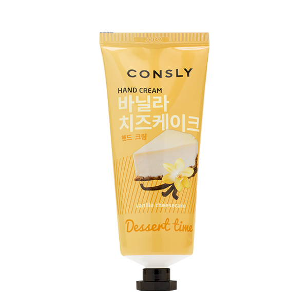 Крем для рук с ароматом ванильного чизкейка  Consly Dessert Time Vanilla Cheesecake Hand Cream