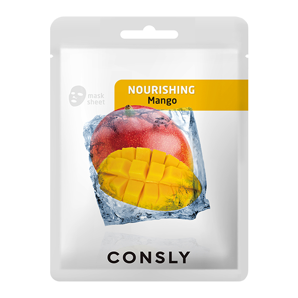 Тканевая маска с экстрактом манго  Consly Mango Nourishing Mask Pack