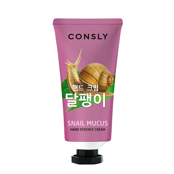 Крем-эссенция для рук с муцином улитки  Consly Snail Hand Essence Cream