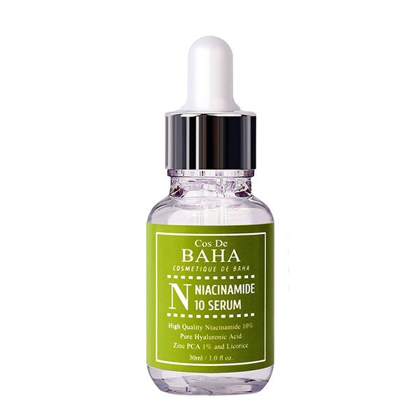 Сыворотка с ниацинамидом и цинком  Cos de Baha 10% Niacinamide Serum with Zinc 1%