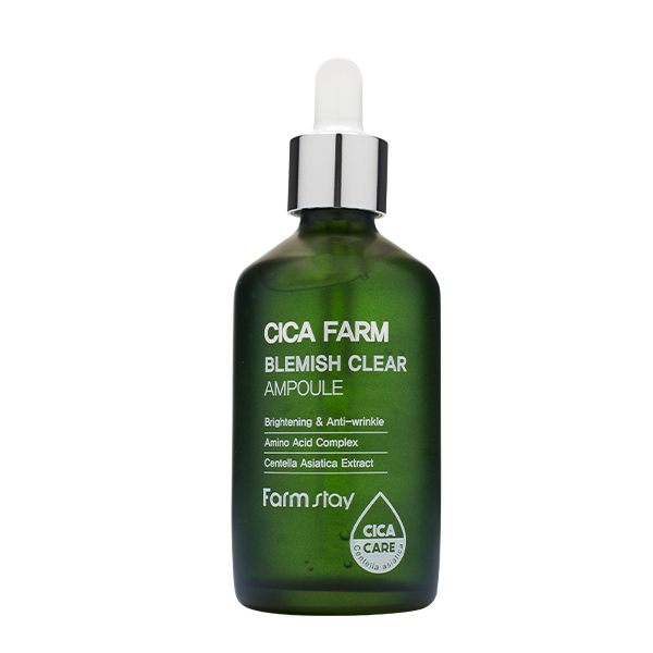 Ампульная сыворотка с центеллой азиатской  FarmStay Cica Farm Blemish Clear Ampoule