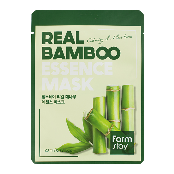 Тканевая маска с экстрактом бамбука  FarmStay Real Bamboo Essence Mask