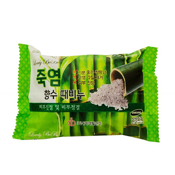 Мыло с бамбуковым соком и солью MEDIBEAU Lovelybebe Perfume Bamboo Salt Peeling Soap