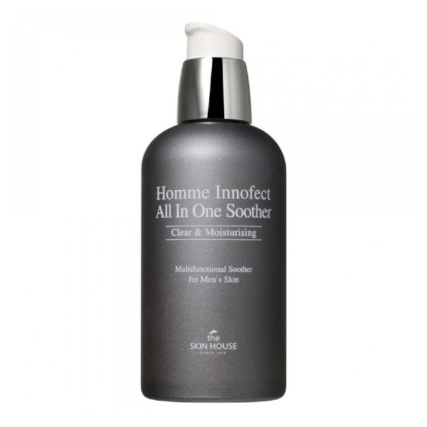 Увлажняющие средство 3 в 1 для мужчин, 130мл The Skin House Homme Innofect All In One Soother