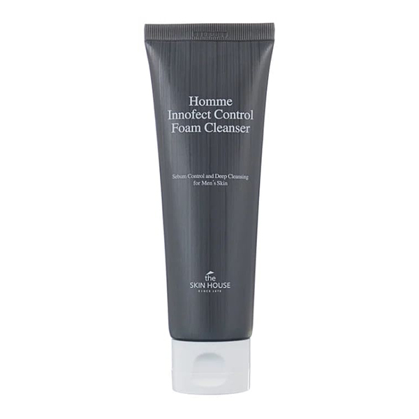 Пенка для мужской кожи, склонной к жирности  The Skin House Homme Innofect Control Foam Cleanser