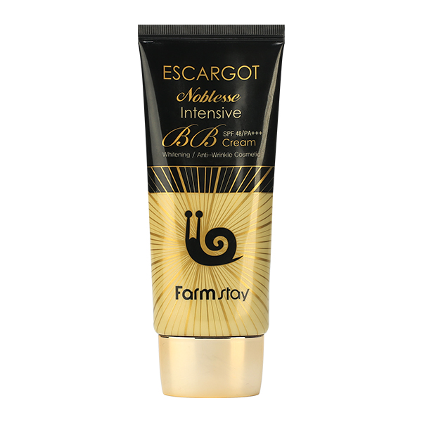 Многофункциональный ББ крем с экстрактом королевской улитки FarmStay Escargot Noblesse Intensive BB Cream SPF 48+/PA+++