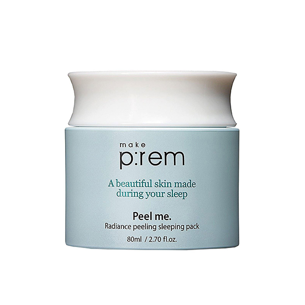 Крем-маска с РНА кислотами Make P:rem Radiance Peeling Sleeping Pack