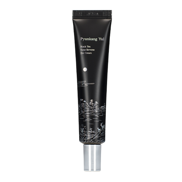 Омолаживающий крем для век с чёрным чаем  Pyunkang Yul Black Tea Time Reverse Eye Cream