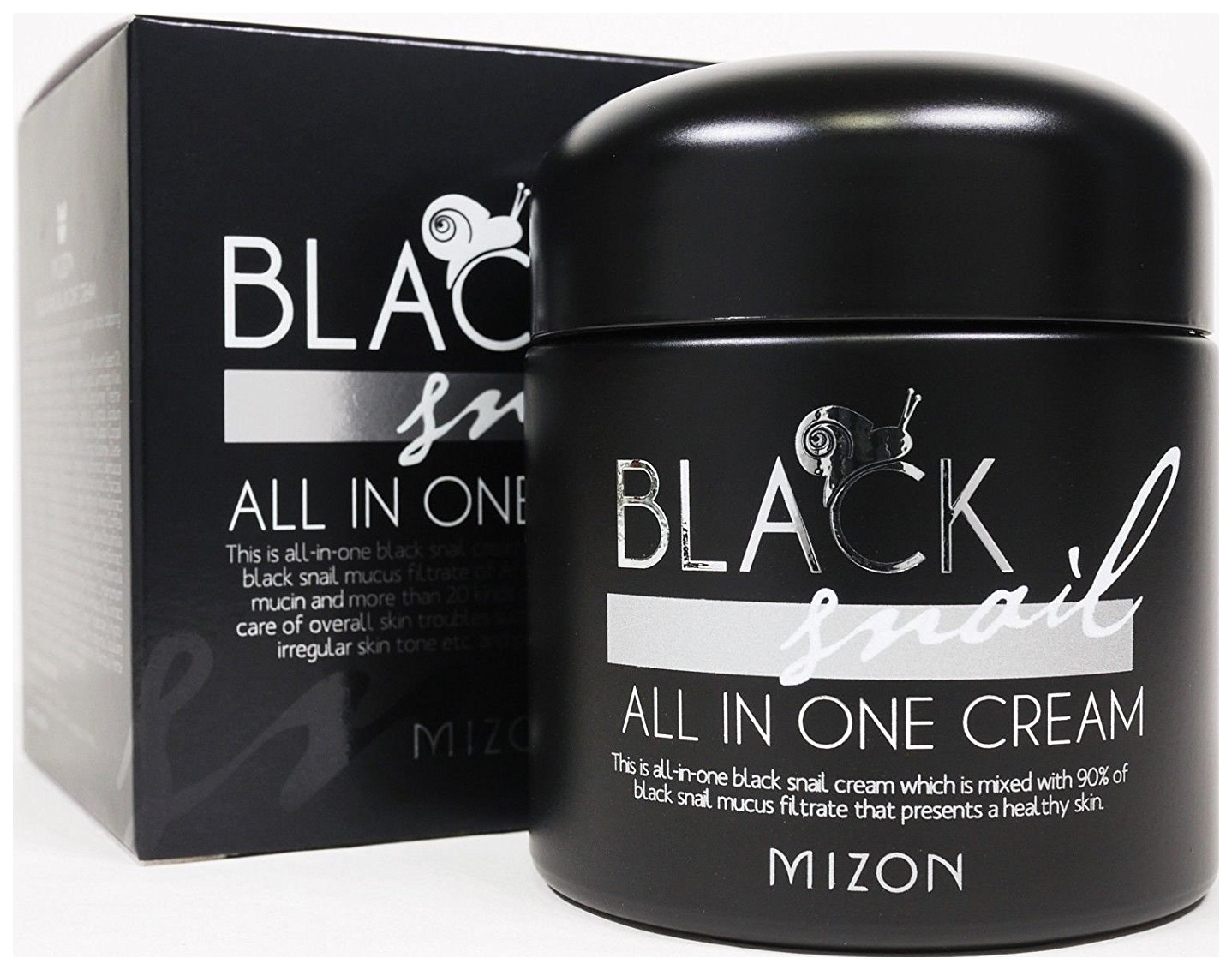 Крем с экстрактом черной улитки Mizon Black Snail All In One Cream