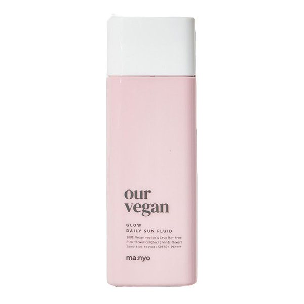 Солнцезащитный крем для тусклой кожи SPF50+ PA++++ Manyo Factory Our Vegan Sun Cream Glow SPF50+ PA++++