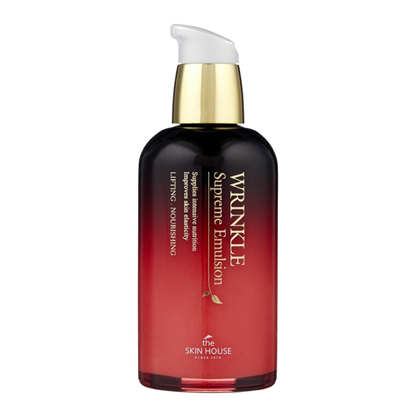 Укрепляющая эмульсия с грибами и женьшенем The Skin House Wrinkle Supreme Emulsion