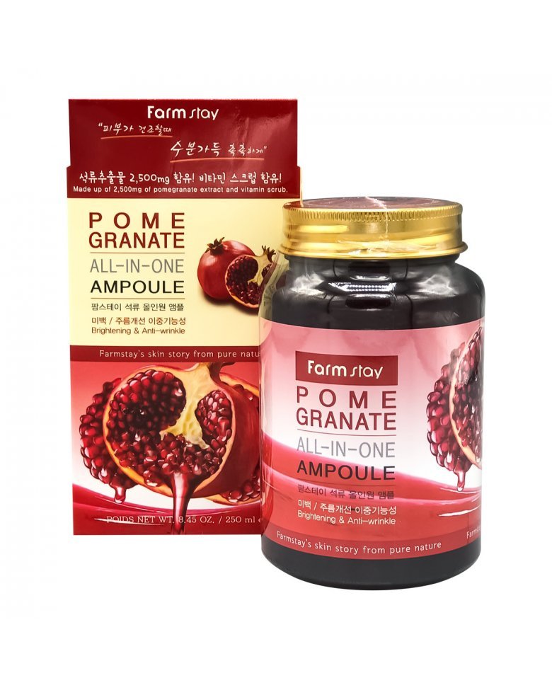Ампульная сыворотка с гранатом FarmStay Pomegranate All-In One Ampoule