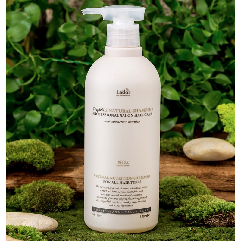 Безсульфатный шампунь для волос La'dor Triplex Natural Shampoo