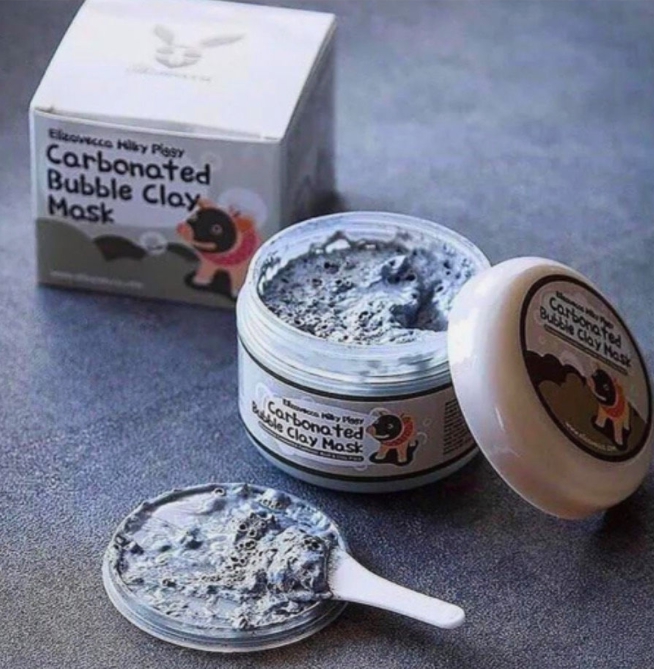 Пузырьковая маска для лица Elizavecca Milky Piggy Carbonated Bubble Clay Mask - фото 7