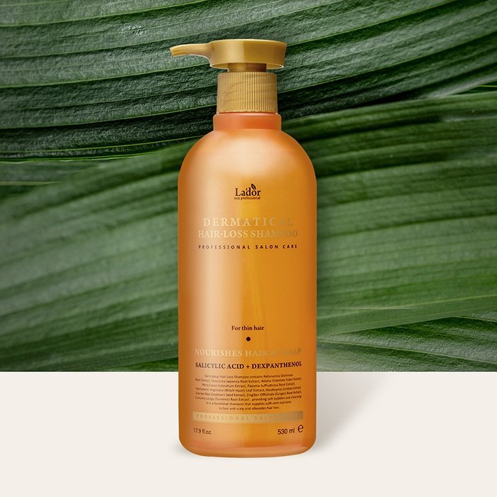 Бессульфатный шампунь Lador Dermatical Hair-Loss Shampoo