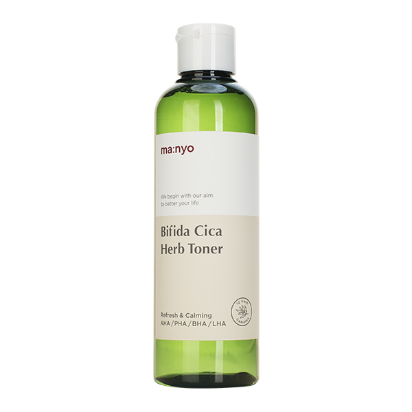 Тонер с центеллой азиатской и бифидобактериями Manyo Bifida Cica Herb Toner