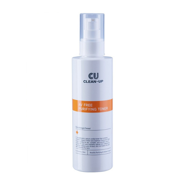 Очищающий тонер для проблемной кожи  CUSKIN Clean-Up AV Free Purifying Toner