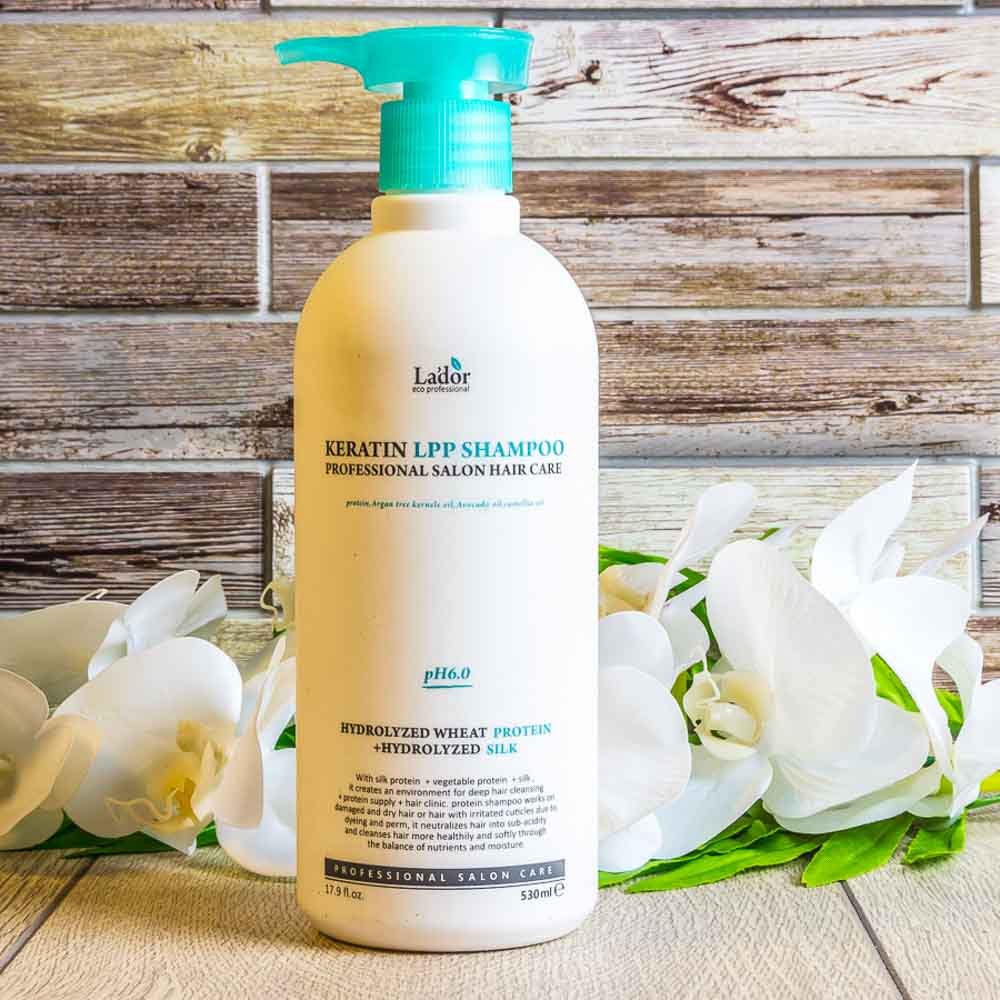 Бессульфатный шампунь с кератином Lador Keratin LPP Shampoo Professional Salon Hair Care