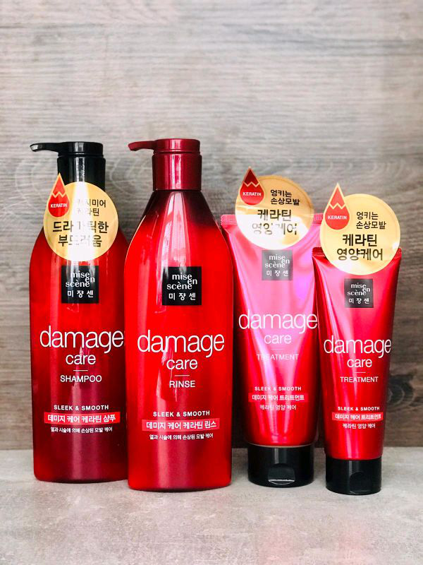 Кондиционер для поврежденных волос Mise en Scene Damage Care Rinse