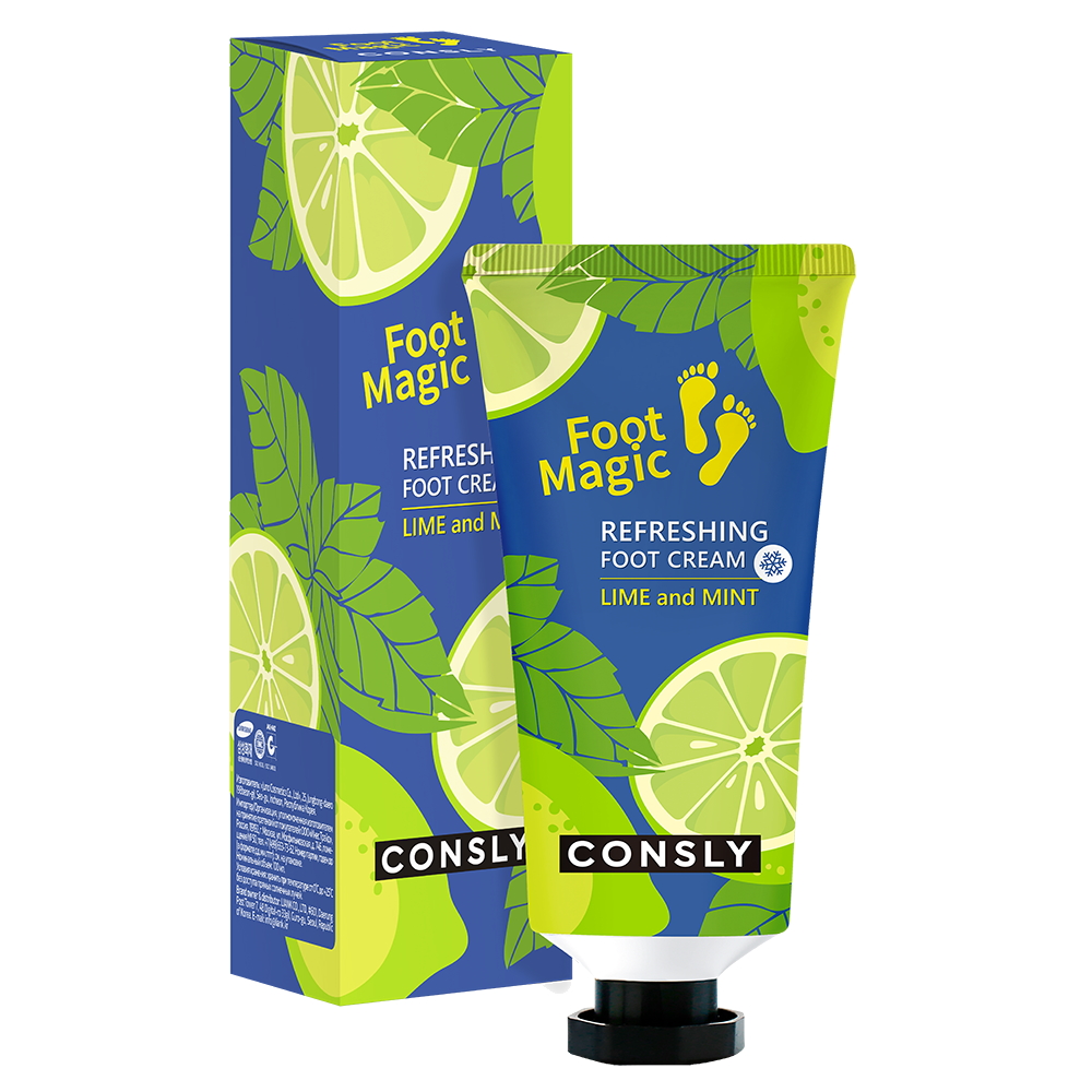 Освежающий крем для ног  Consly Refreshing Foot Cream