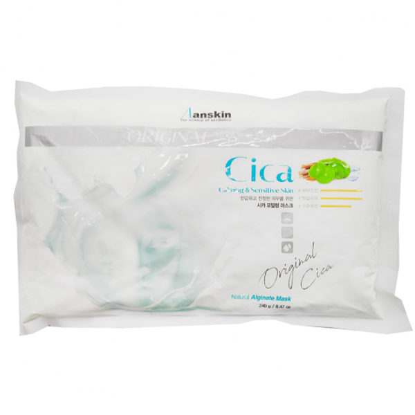 Альгинатная маска с центеллой азиатской (рефилл) Anskin Cica Modeling Mask (Refill)
