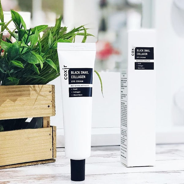 Крем вокруг глаз Coxir Black Snail Collagen Eye Cream