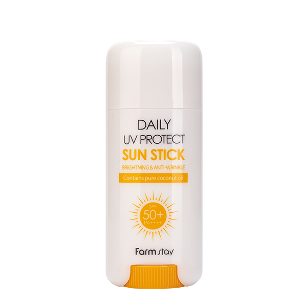 Солнцезащитный стик для всех типов кожи SPF50+ PA++++ FarmStay Daily UV Protect Sun Stick SPF50+ PA++++