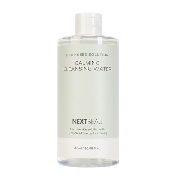 Мицеллярная вода для снятия макияжа с маслом конопли NEXTBEAU Hemp Seed Solution Calming Cleansing Water