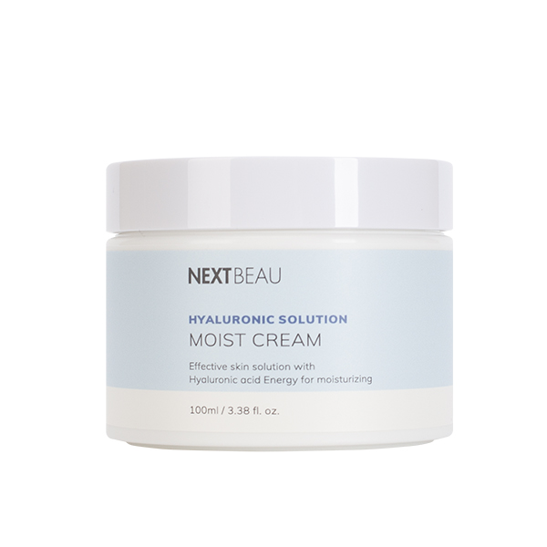 Увлажняющий крем для лица с гиалуроновой кислотой NEXTBEAU Hyaluronic Solution Moist Cream