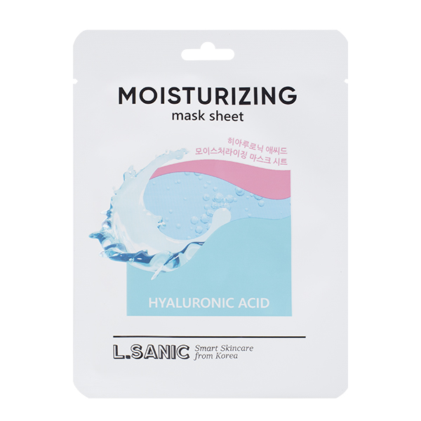 Тканевая маска с гиалуроновой кислотой  L.Sanic Hyaluronic Acid Moisturizing Mask Sheet