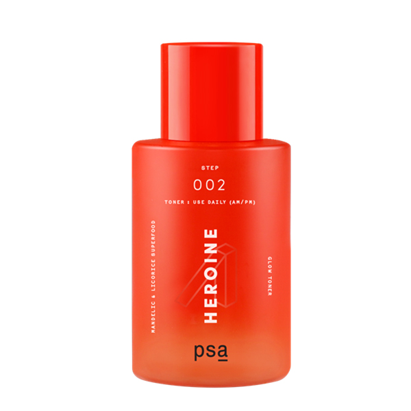 Обновляющий тоник на основе миндальной кислоты  PSA Heroine Mandelic & Licorice Superfood Glow Toner