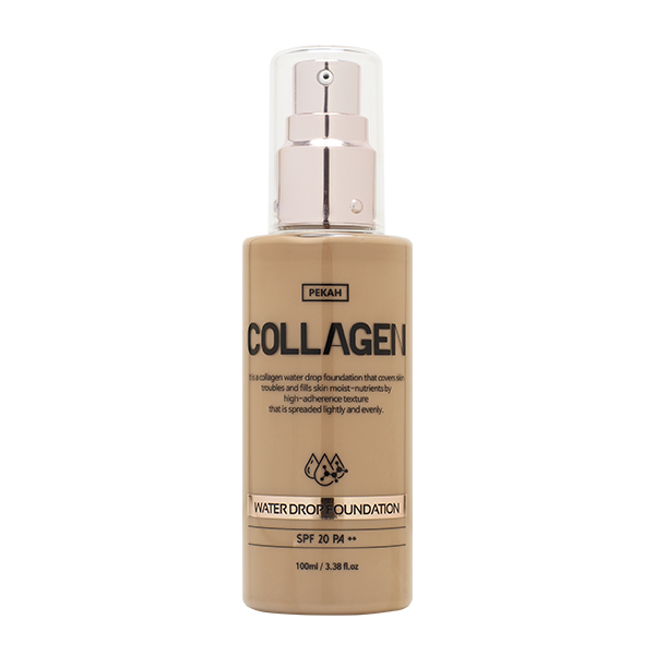 Увлажняющая тональная основа с коллагеном PEKAH Collagen Water Drop Foundation No. 23 Natural Beige