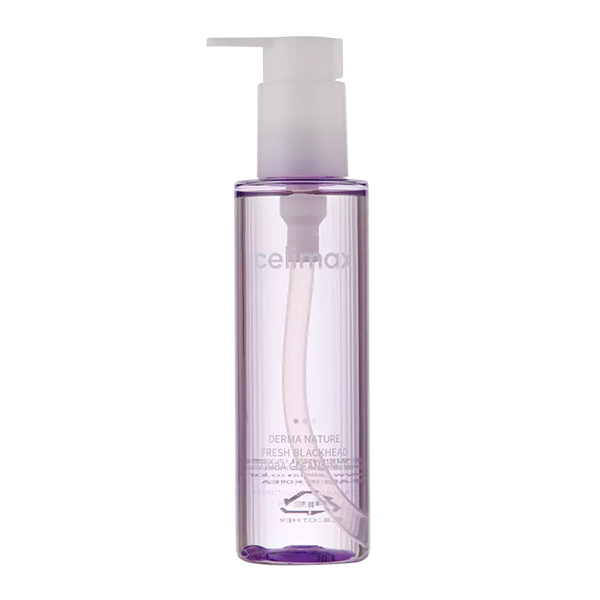 Легкое гидрофильное масло с жожоба Celimax Derma Nature Fresh Blackhead Jojoba Cleansing Oil