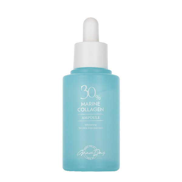 Увлажняющая ампульная сыворотка с морским коллагеном и пептидами Grace Day Marine Collagen Ampoule