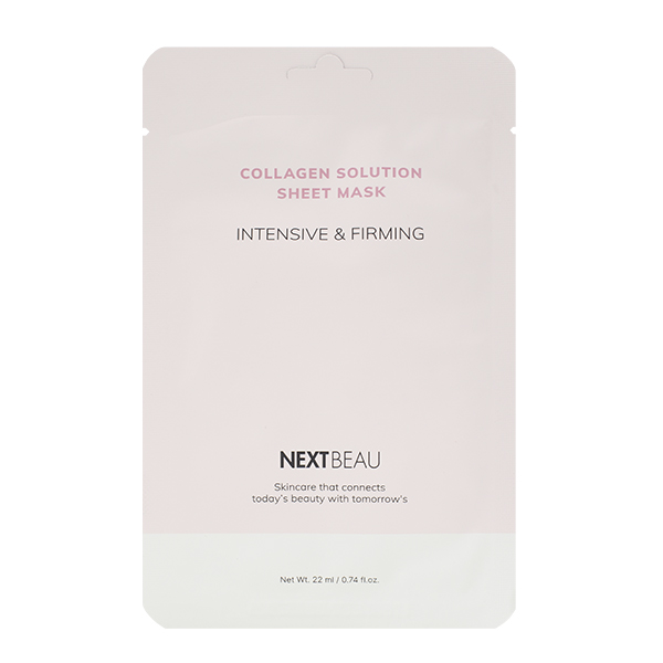 Увлажняющая тканевая маска с гидролизованным коллагеном  NEXTBEAU Collagen Solution Sheet Mask Intensive & Firming