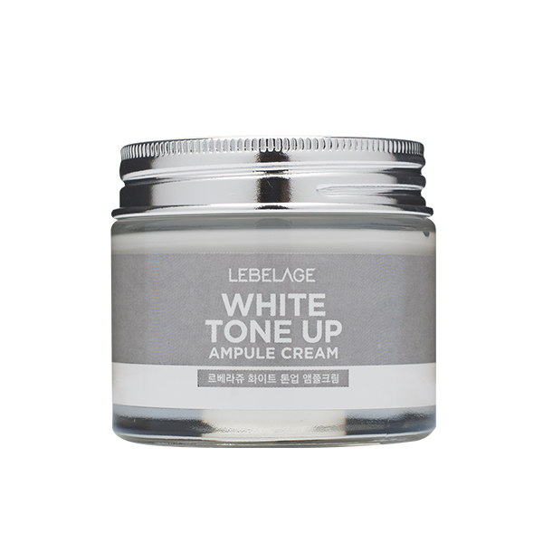 Ампульный крем, выравнивающий тон лица LEBELAGE White Tone Up Ampule Cream