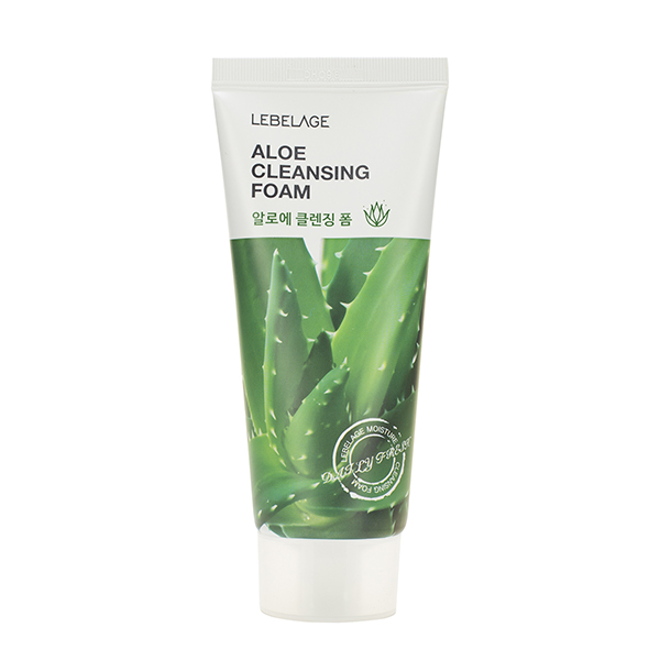 Очищающая пенка для лица c алоэ, 100 мл Lebelage Natural Aloe Cleansing Foam